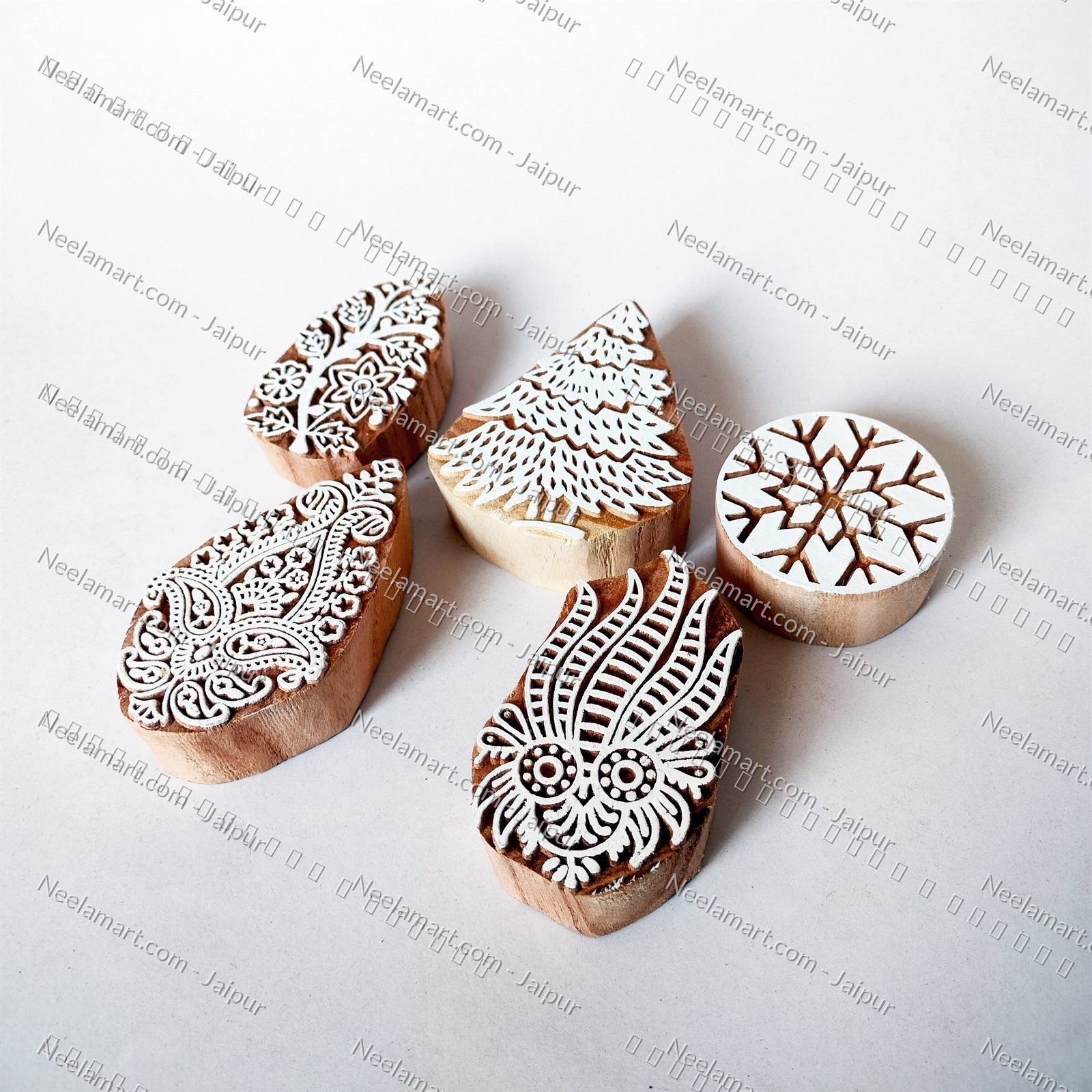 Assorted Traditional Buti Print Set